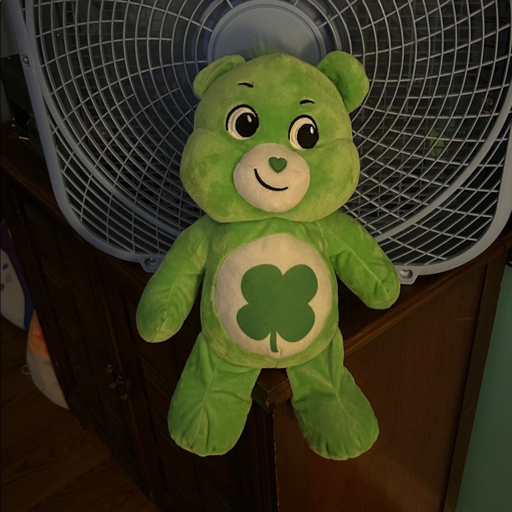 Dave and Buster's exclusive Luck Bear Care Bear plush